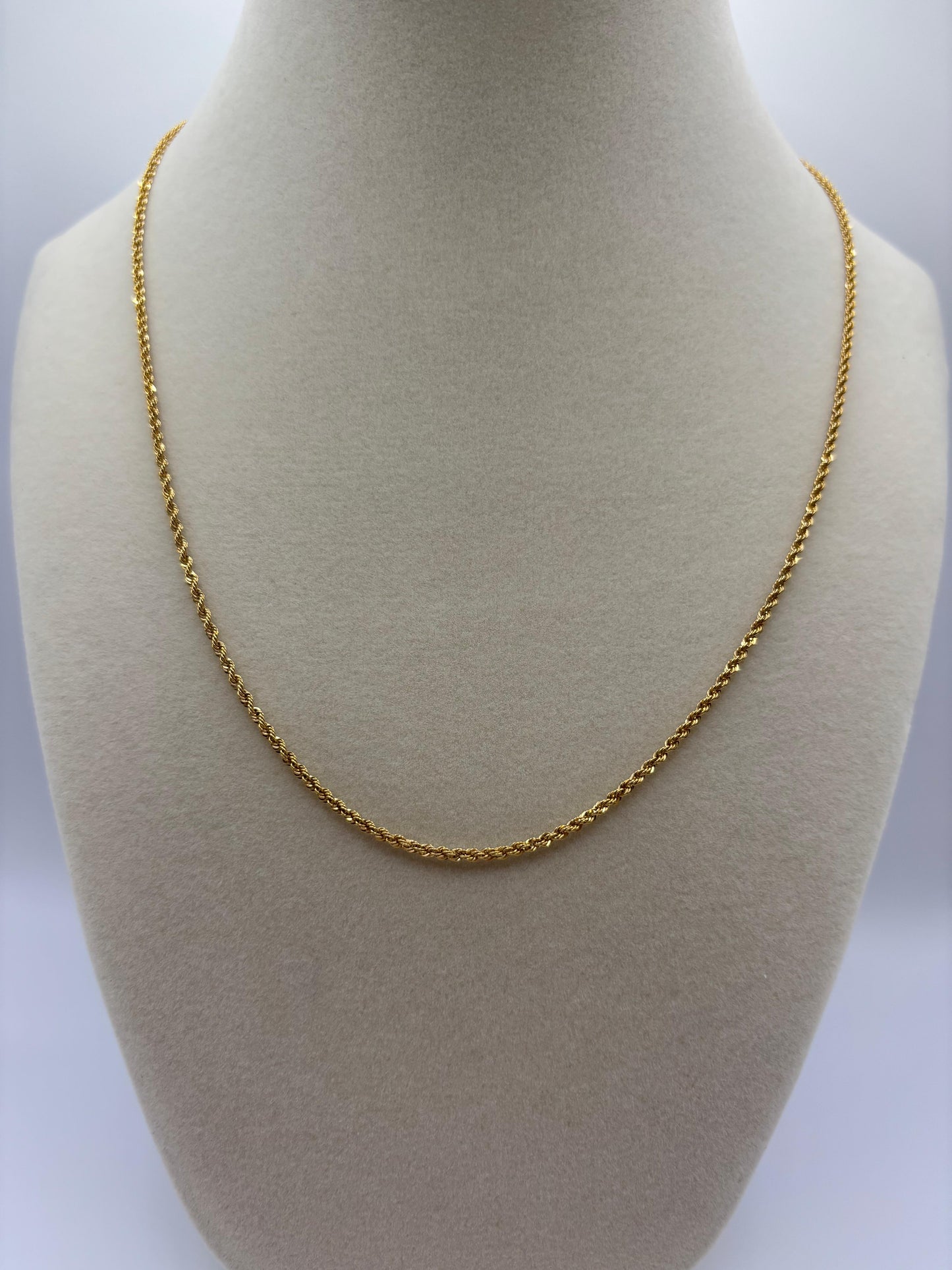 18K Rope Chain